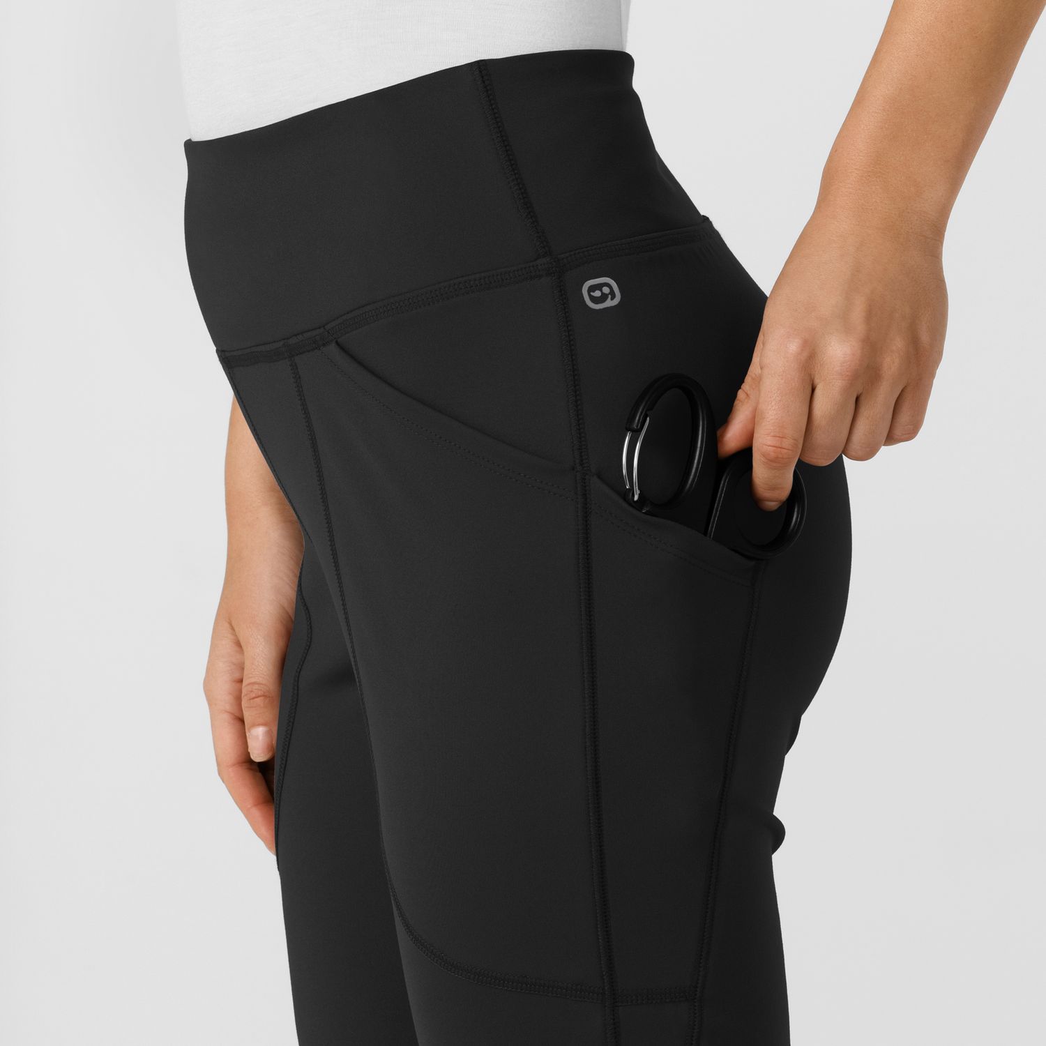 Pantalone donna 5459 yoga svasato black