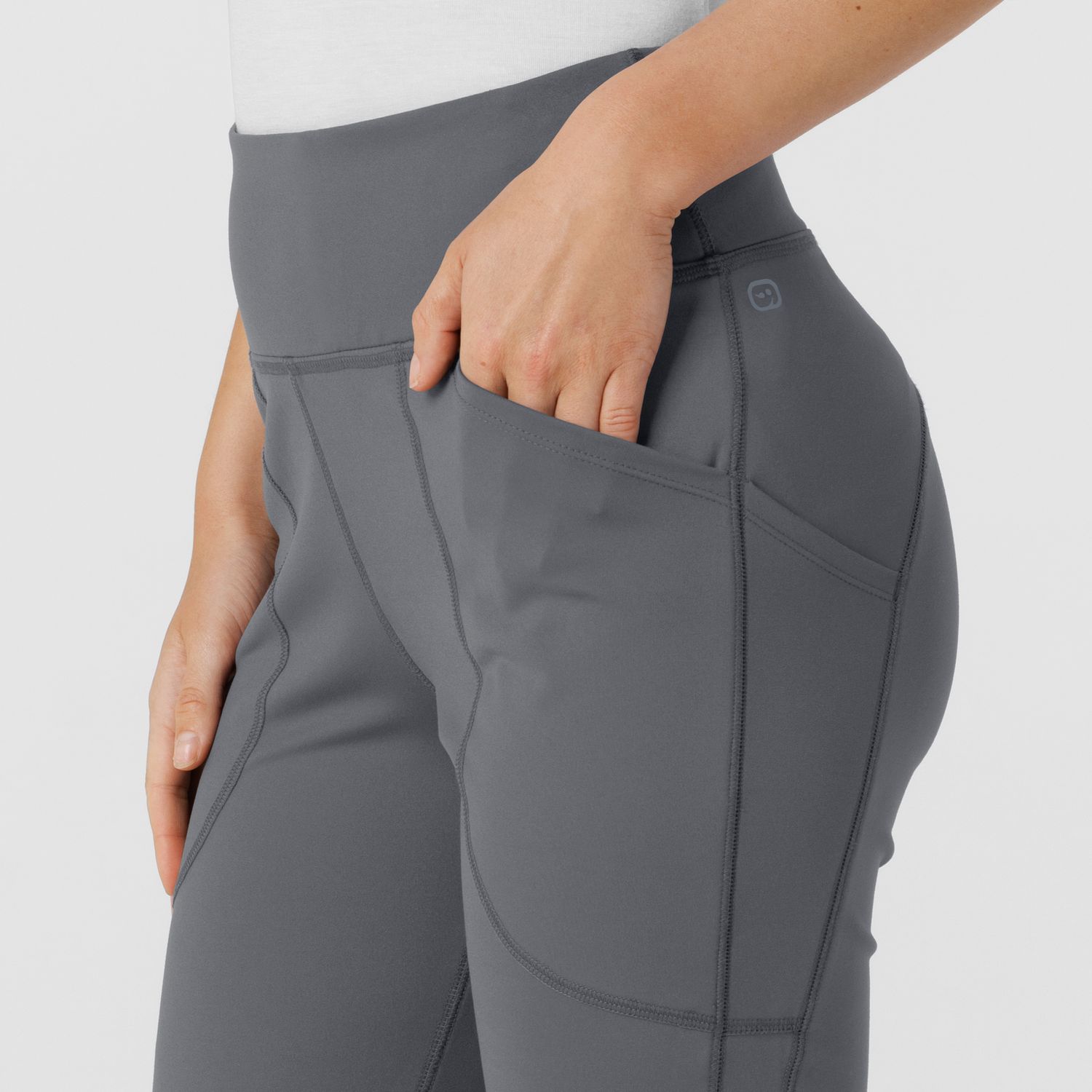 Pantalone donna 5459 yoga svasato pewter