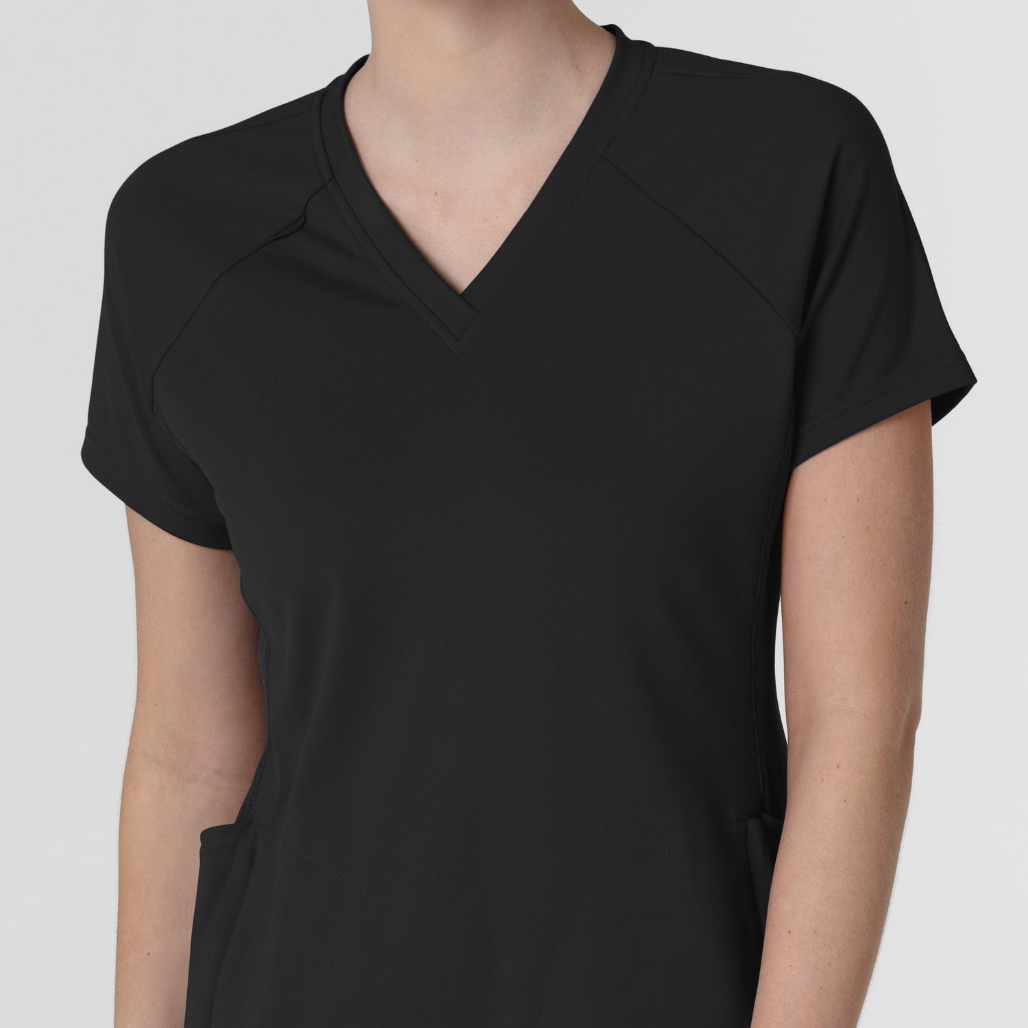 Casacca donna 6259 scollo a V black