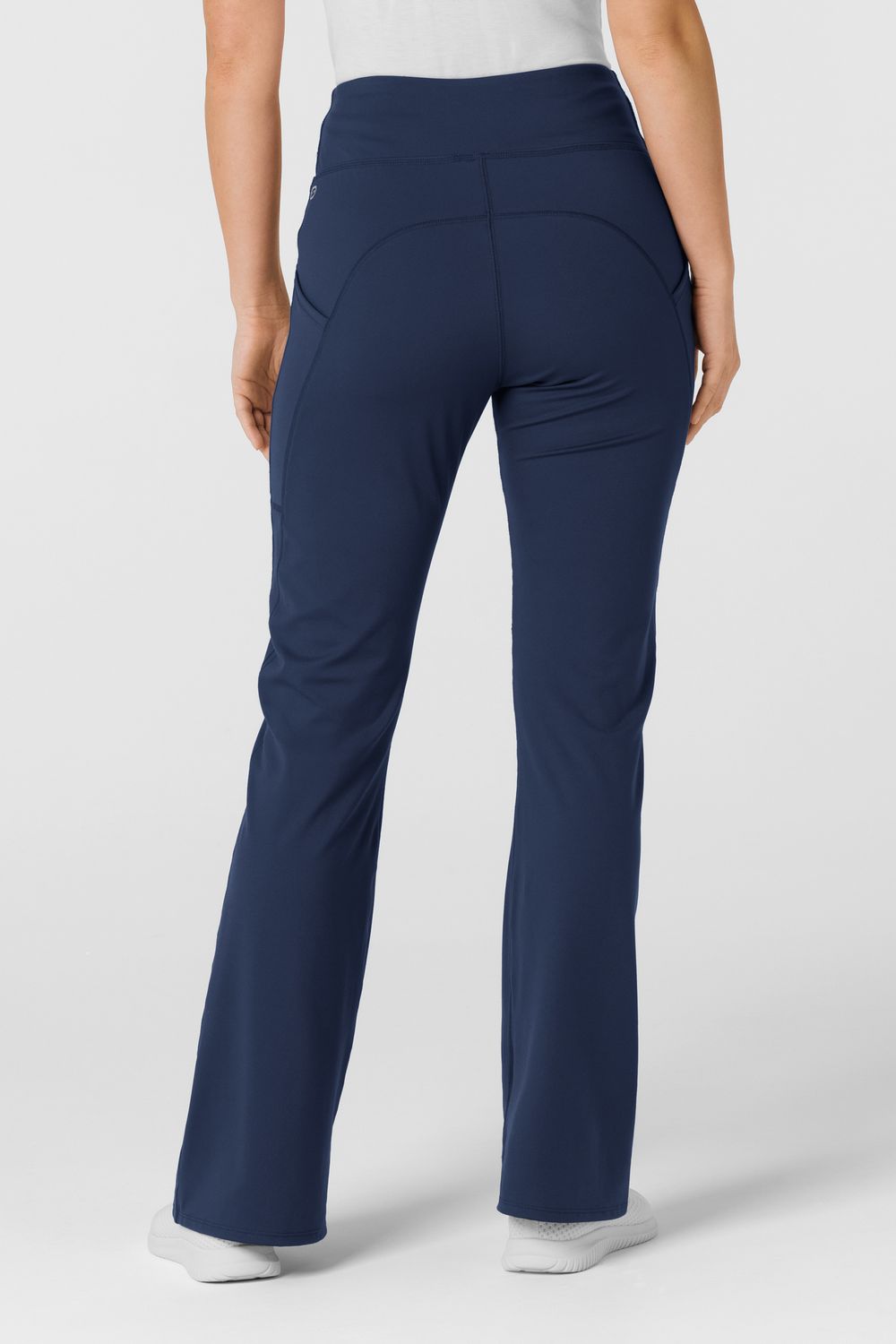 Pantalone donna 5459 yoga svasato navy blue