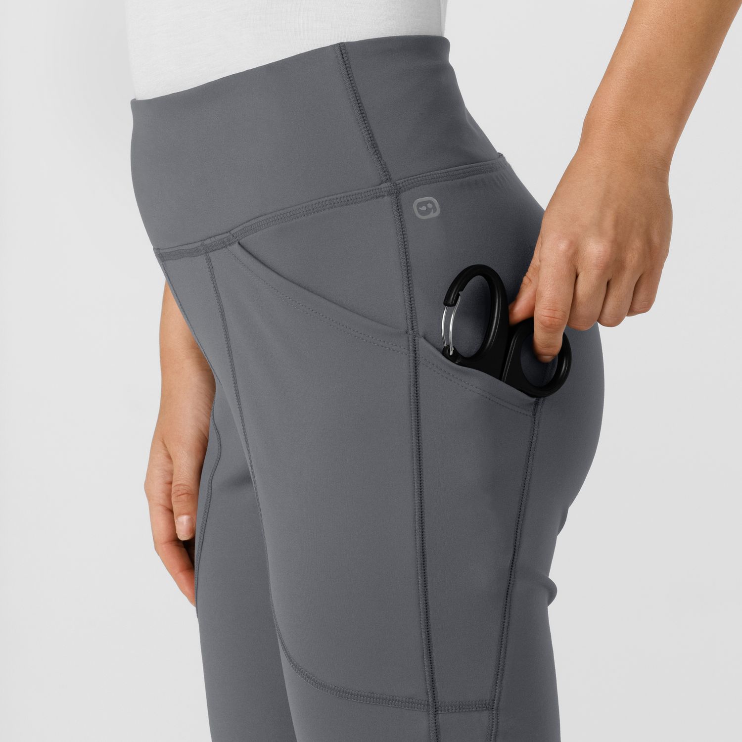 Pantalone donna 5459 yoga svasato pewter