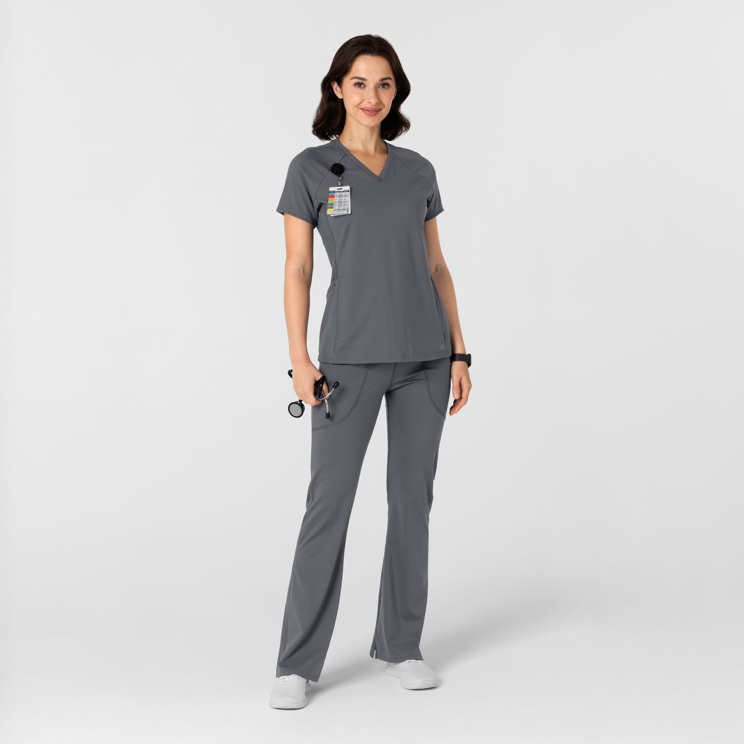 Pantalone donna 5459 yoga svasato pewter