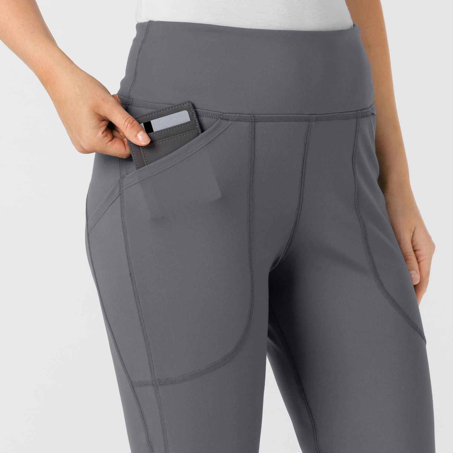 Pantalone donna 5459 yoga svasato pewter
