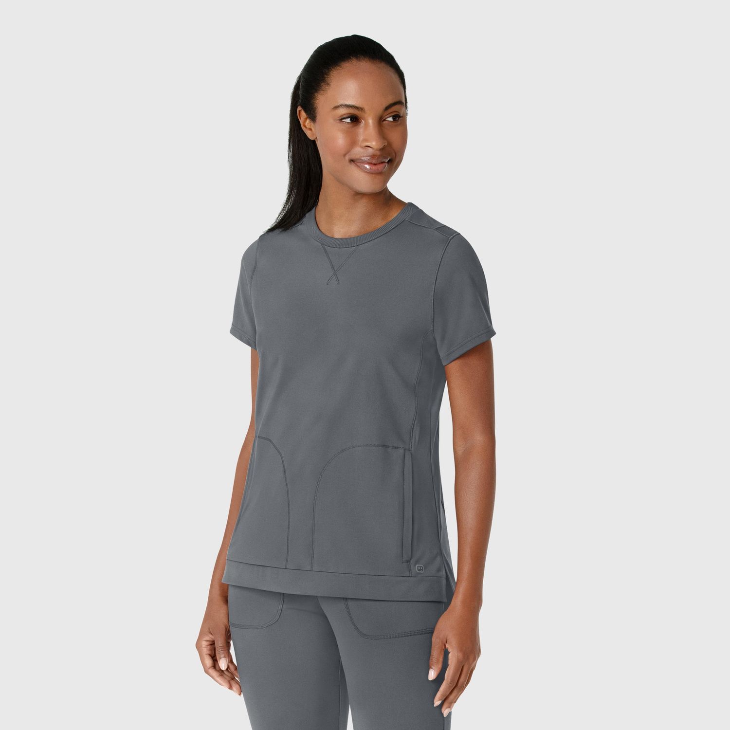 Casacca donna 6359 girocollo pewter