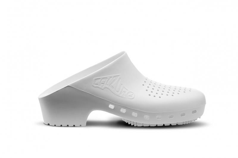 Zoccolo CALZURO Classic con fori Bianco
