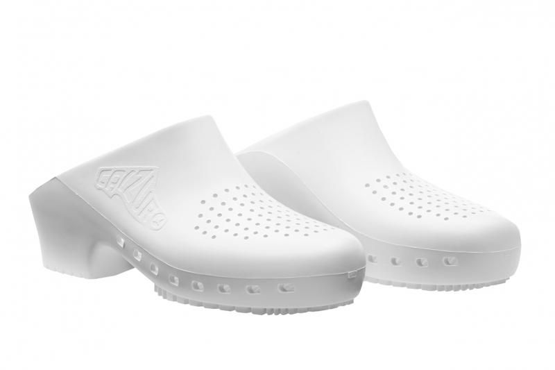 Zoccolo CALZURO Classic con fori Bianco