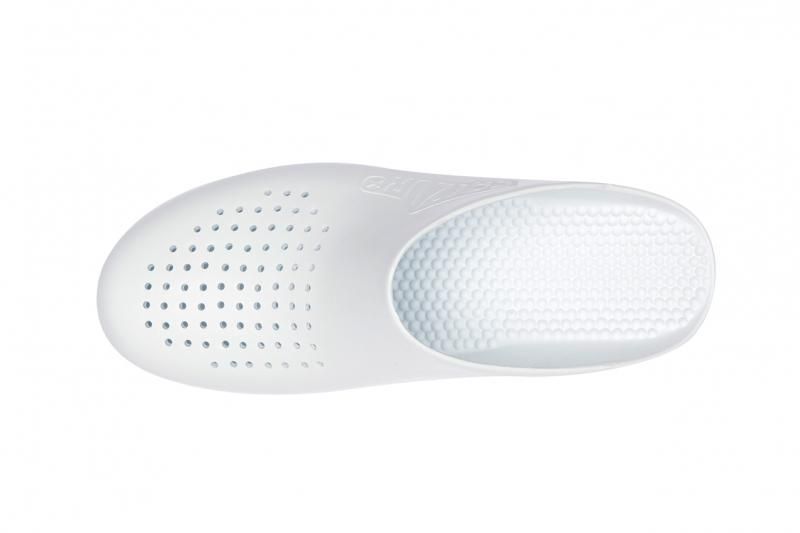 Zoccolo CALZURO Classic con fori Bianco