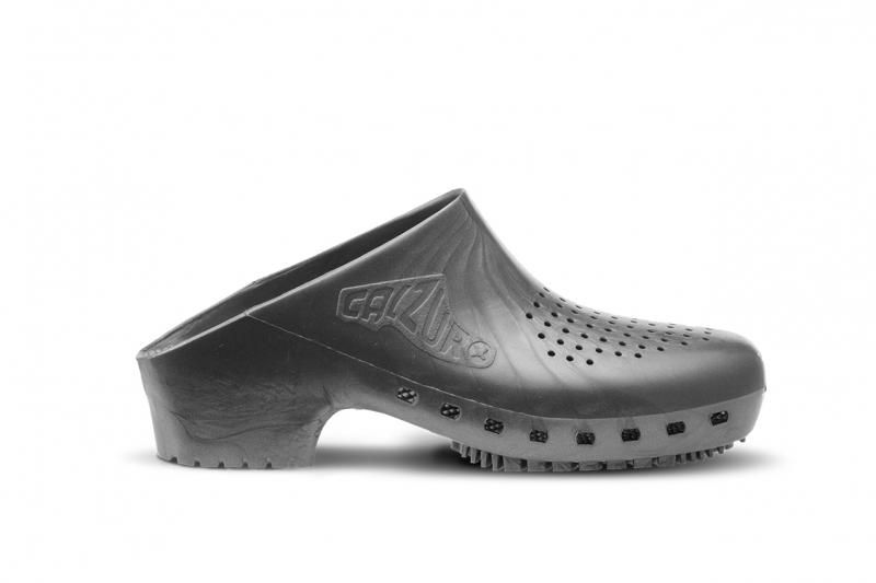 Zoccolo CALZURO Classic con fori Metal Grey