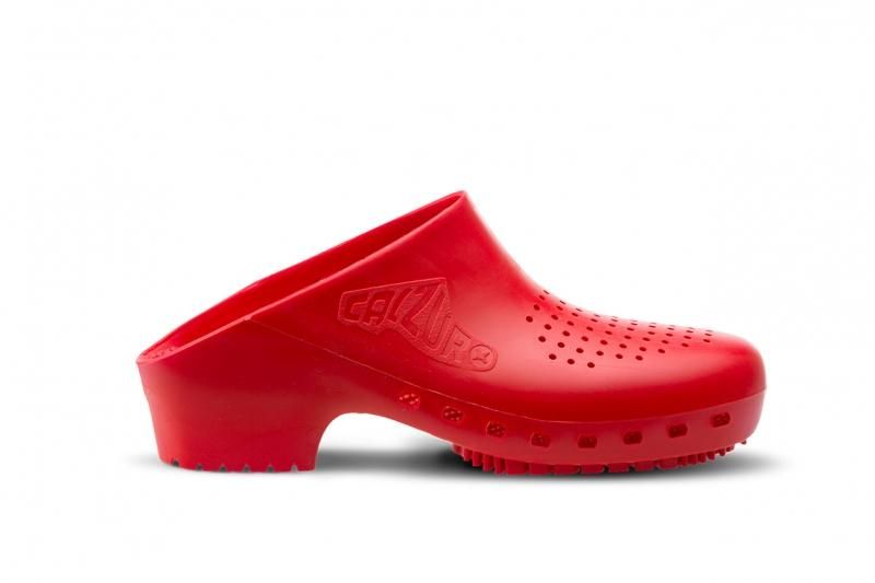 Zoccolo CALZURO Classic con fori Rosso