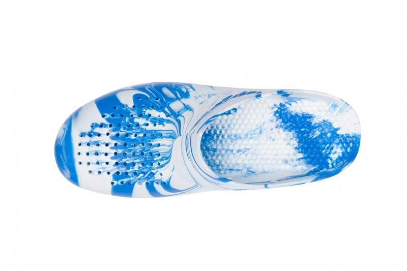 Zoccolo CALZURO Classic con fori Fancy Azzurro