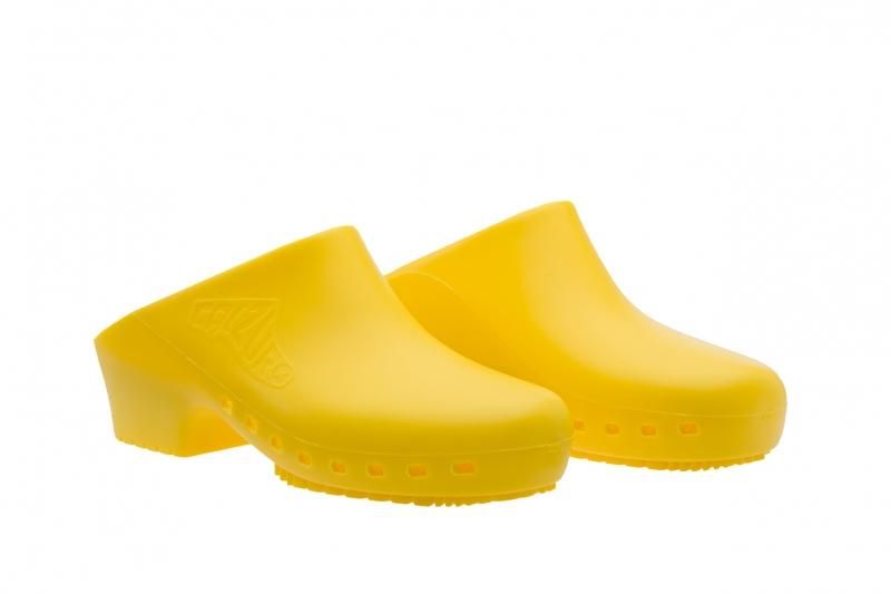 Zoccolo CALZURO Classic senza fori Giallo