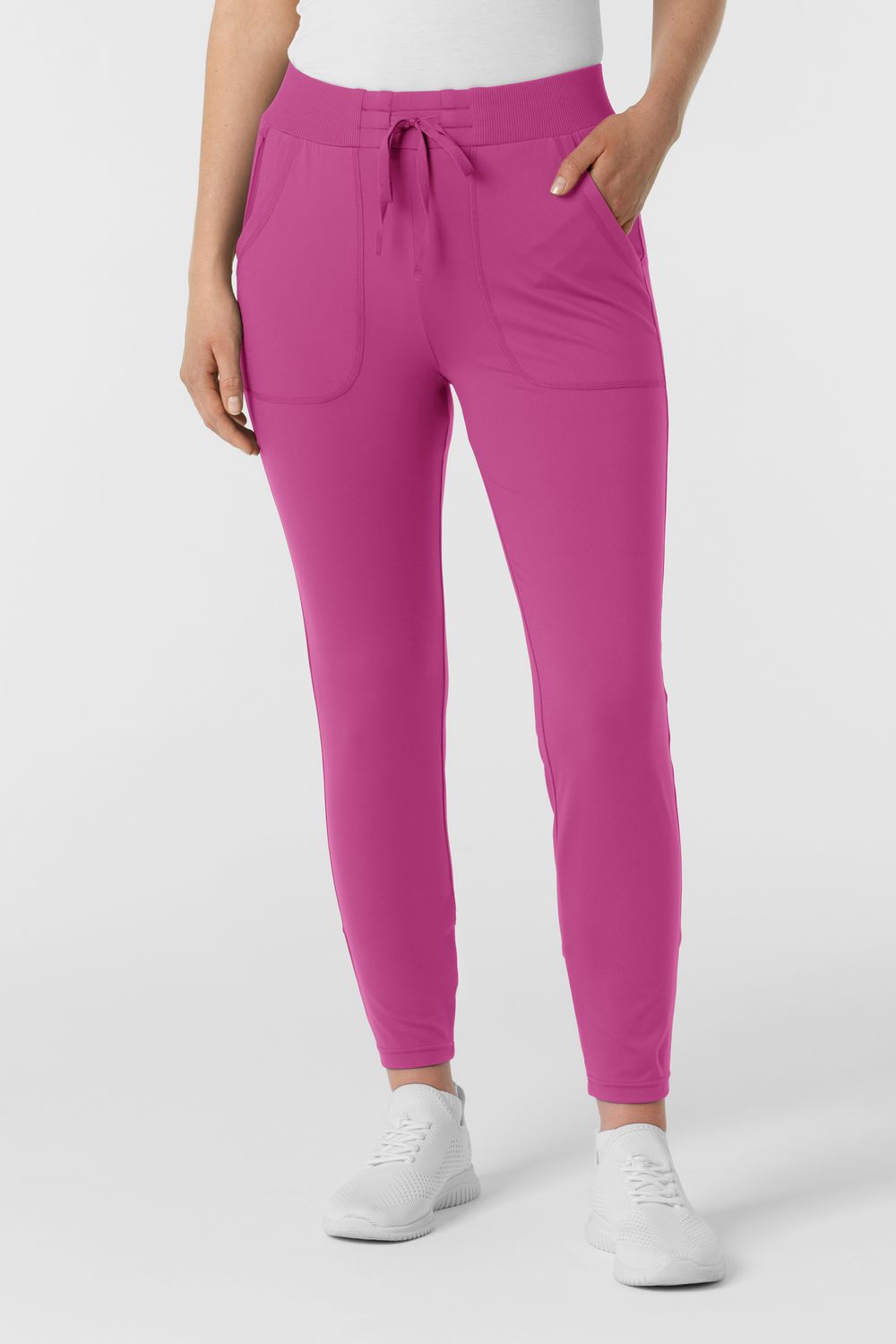 Pantalone donna 5259 slim raspberry