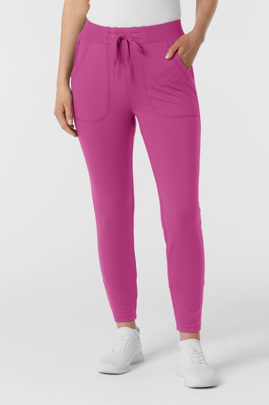 Pantalone donna 5259 slim raspberry