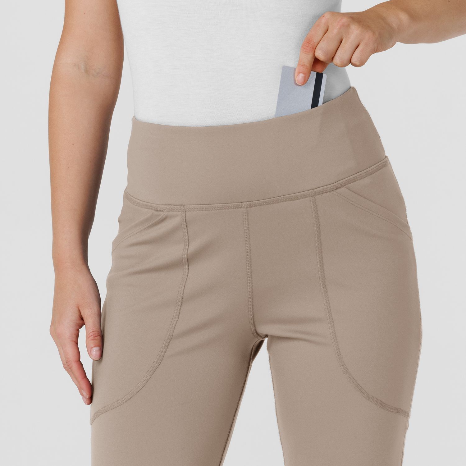 Pantalone donna 5459 yoga svasato haze
