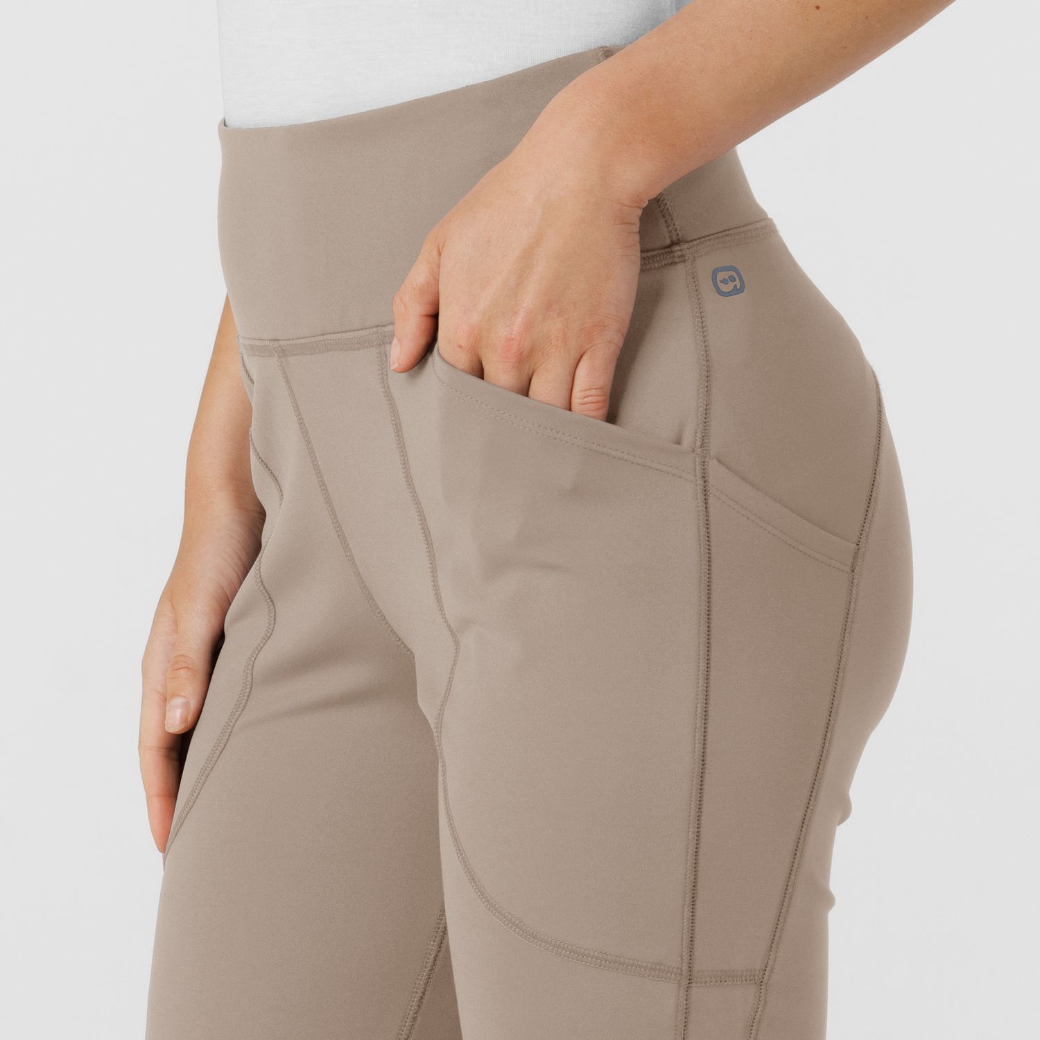 Pantalone donna 5459 yoga svasato haze
