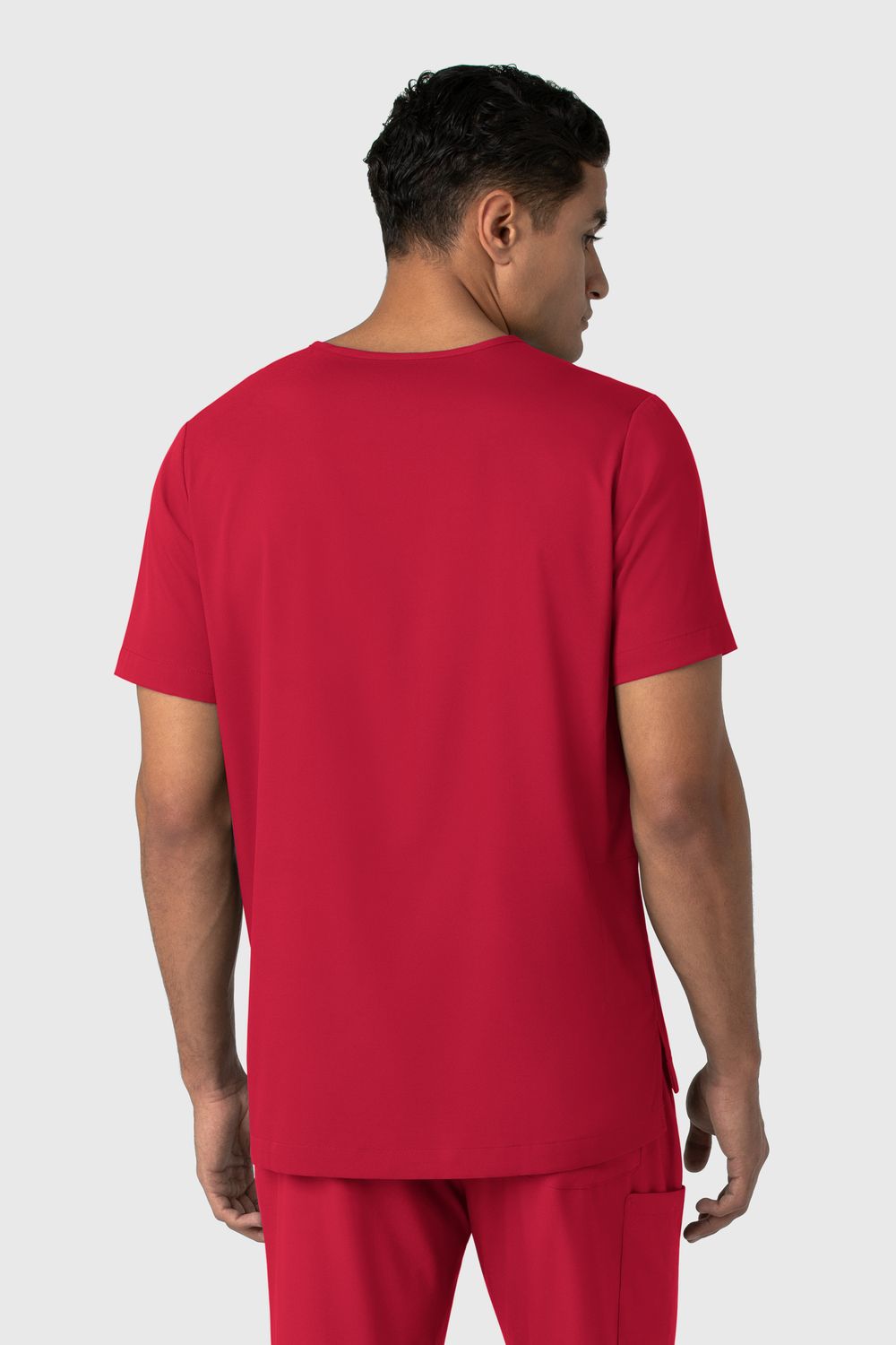 Casacca uomo 6351 scollo a V red