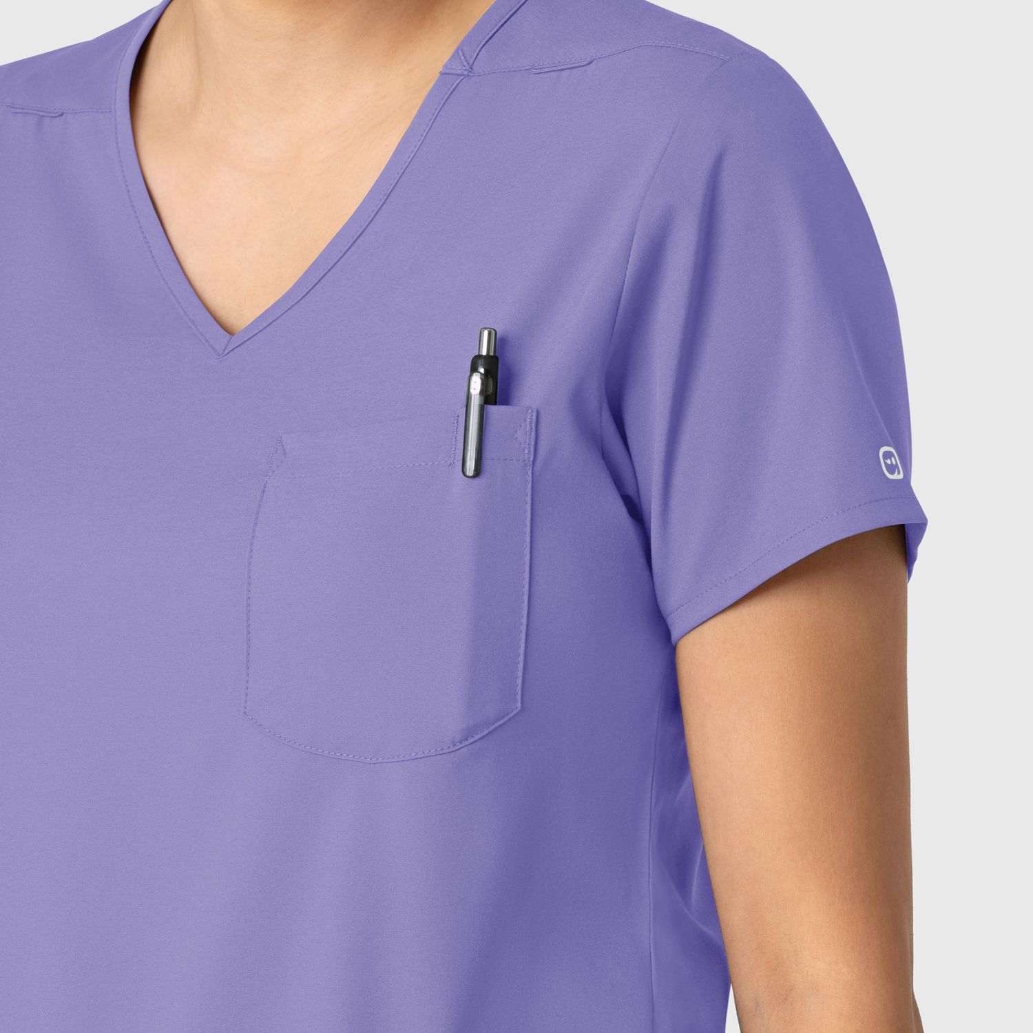 Casacca donna 6151 scollo a V iris