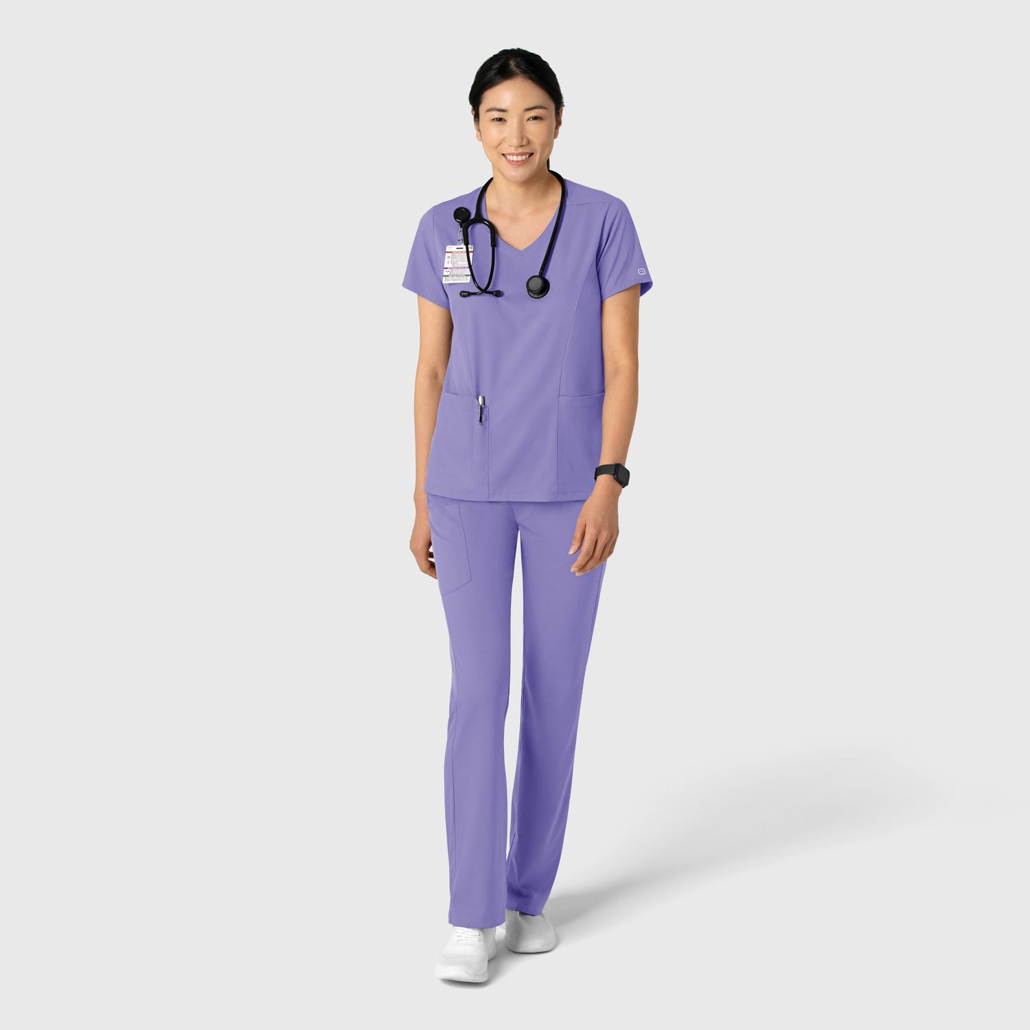 Casacca donna 6251 scollo a V iris