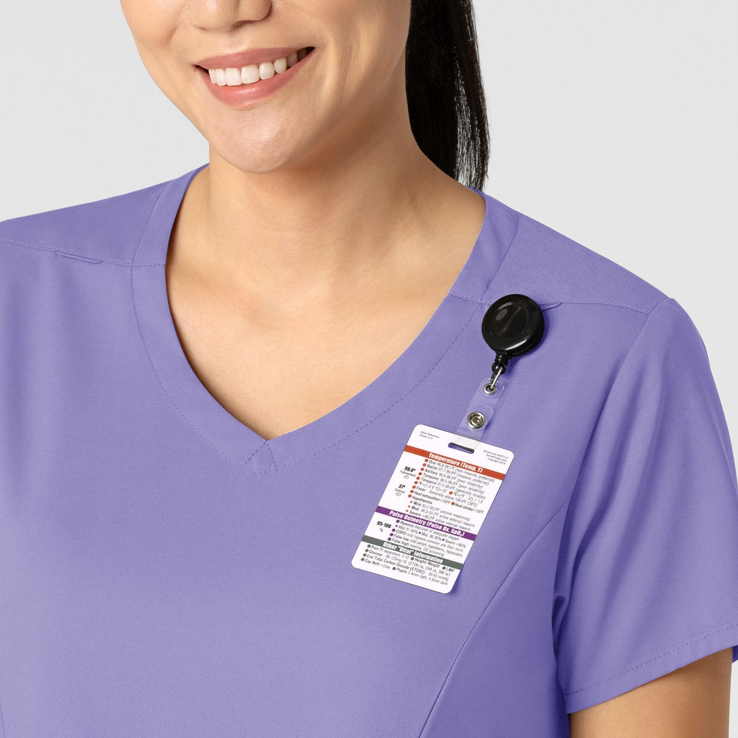 Casacca donna 6251 scollo a V iris