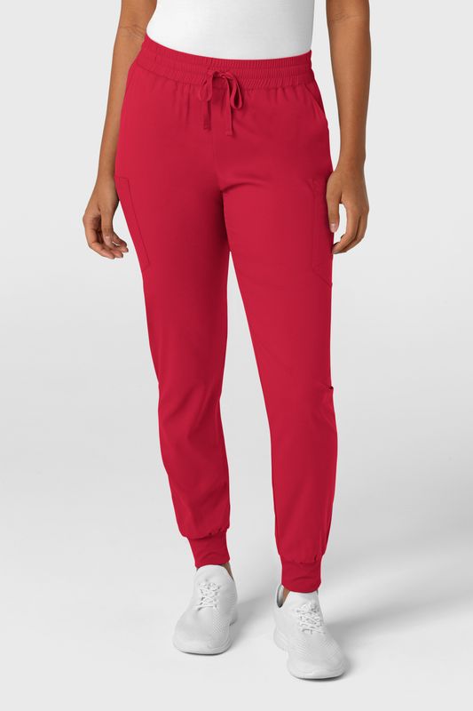 Pantalone donna 5151 jogger cargo red