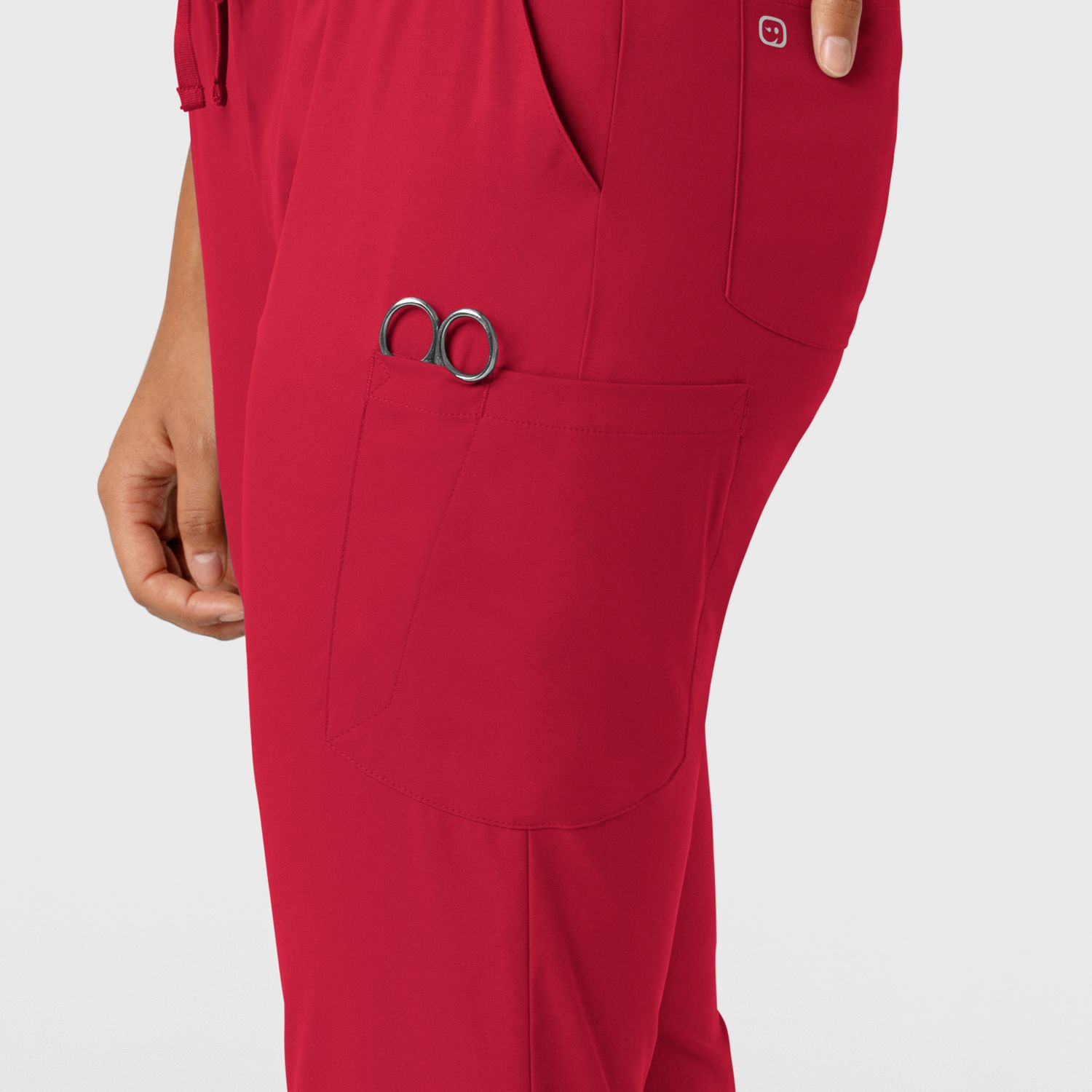 Pantalone donna 5151 jogger cargo red