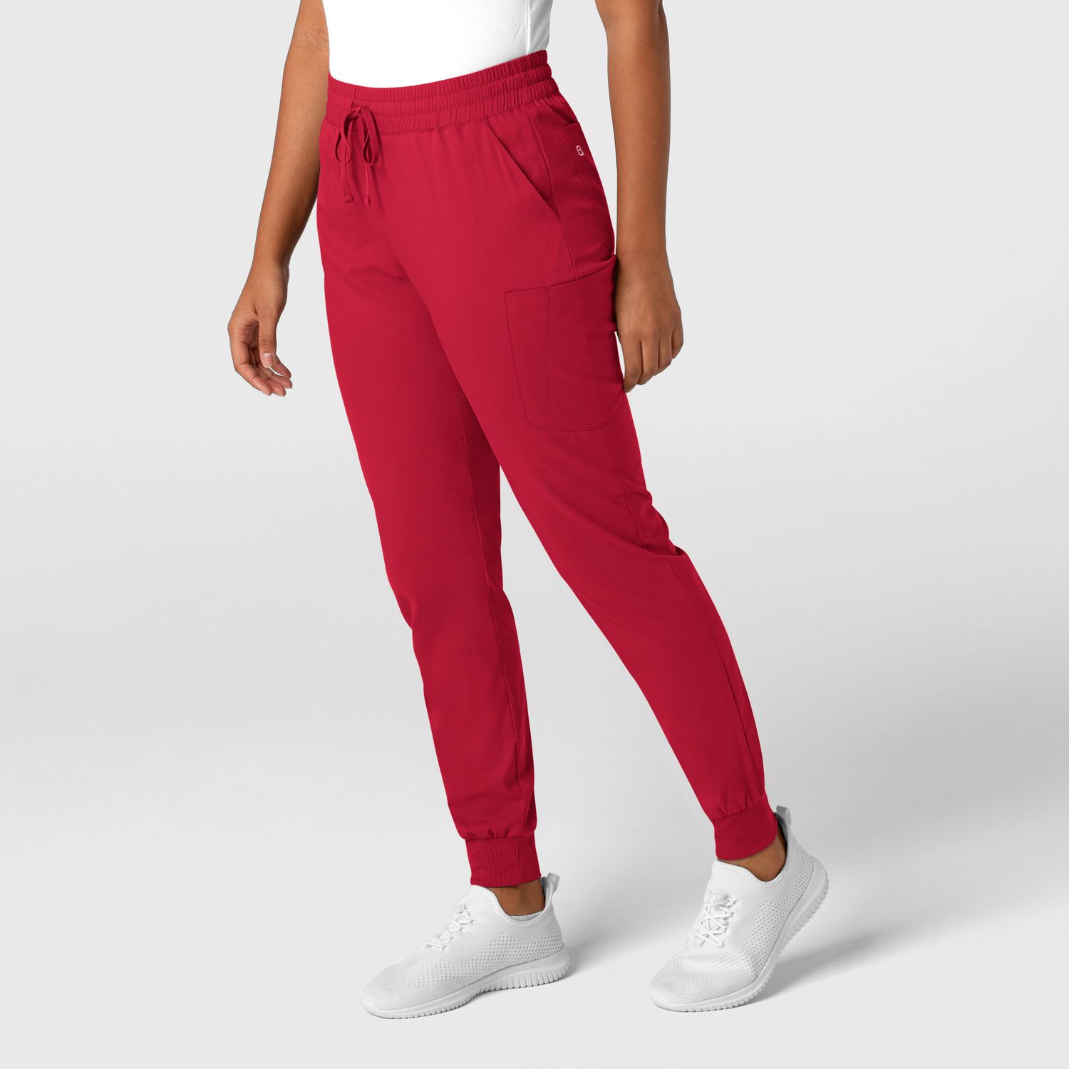 Pantalone donna 5151 jogger cargo red