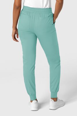 Pantalone donna 5151 jogger cargo turquoise