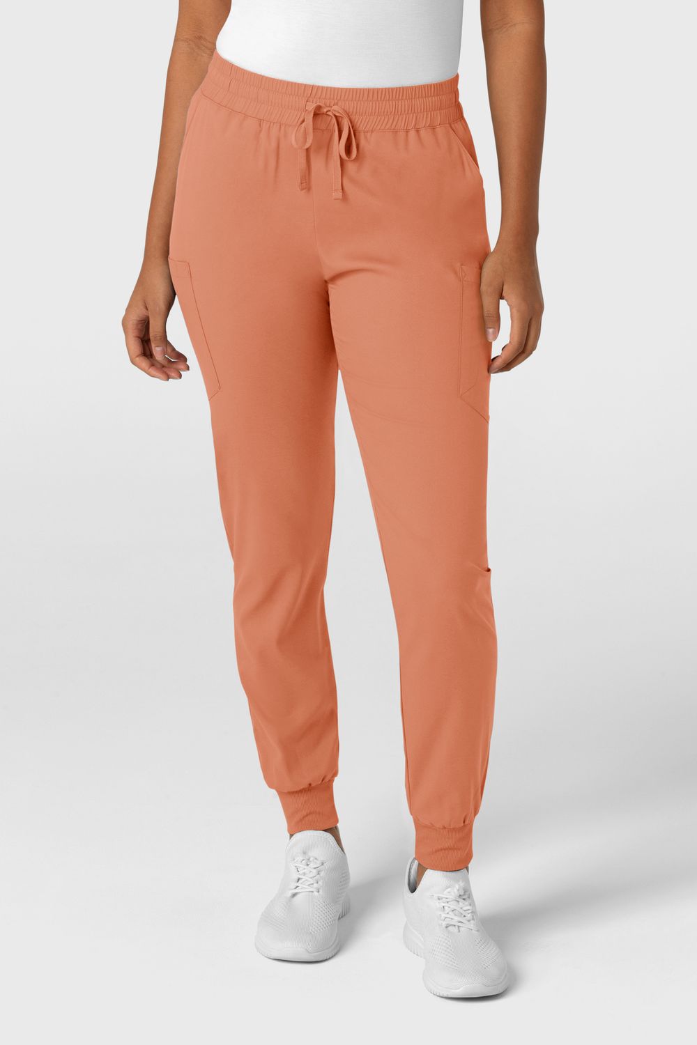 Pantalone donna 5151 jogger cargo terracotta