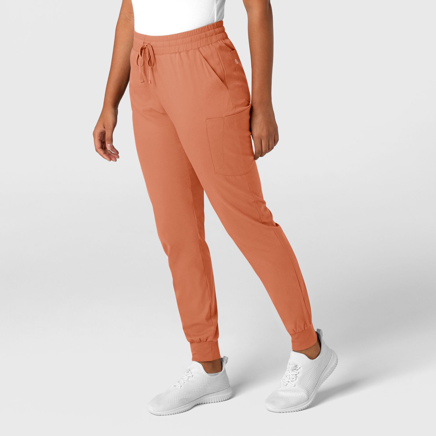 Pantalone donna 5151 jogger cargo terracotta