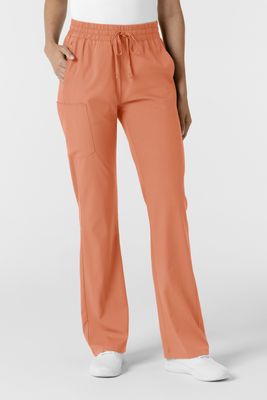 Pantalone donna 5251 svasato terracotta