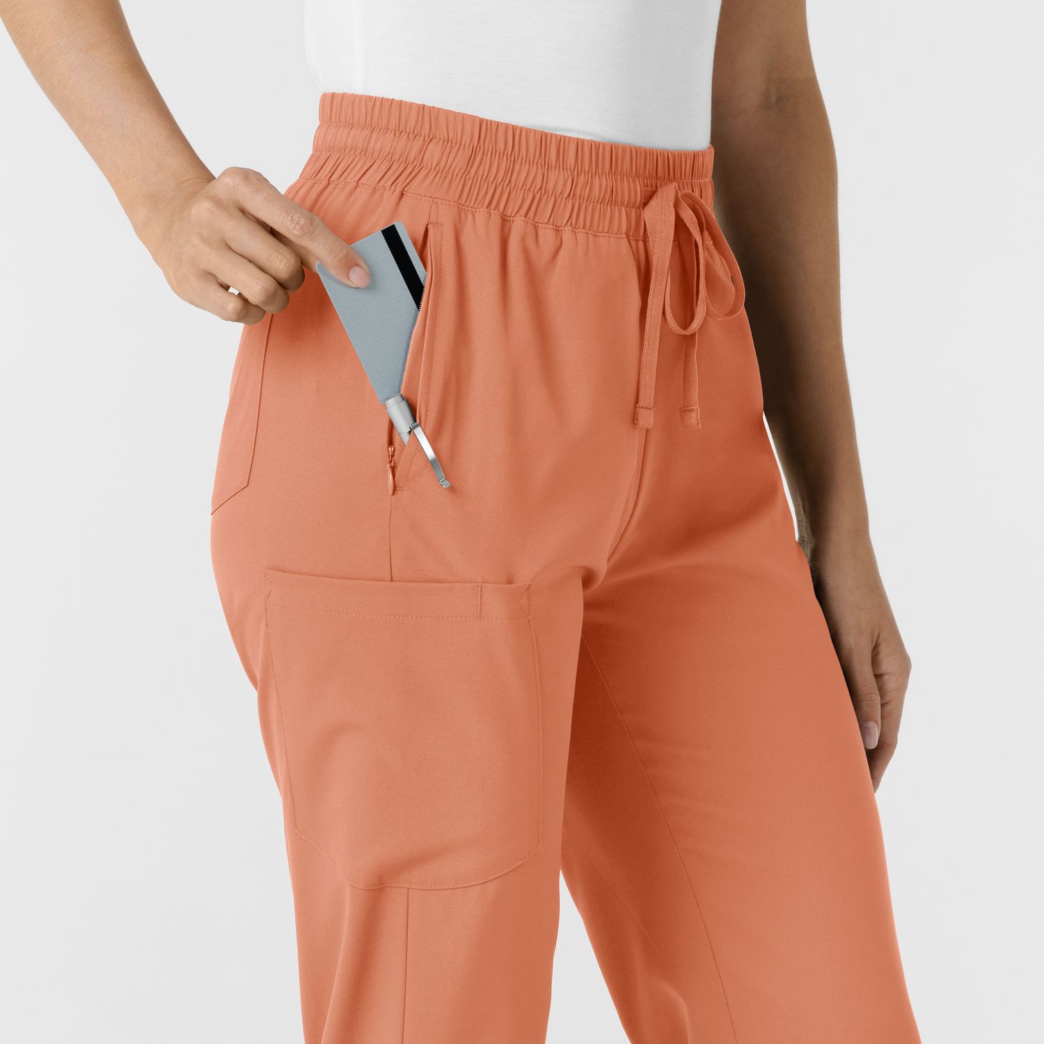 Pantalone donna 5251 svasato terracotta