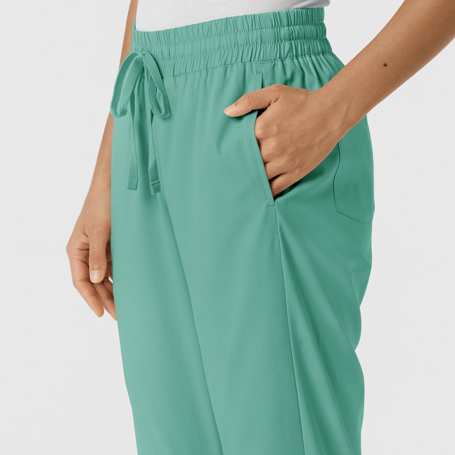 Pantalone donna 5251 svasato turquoise