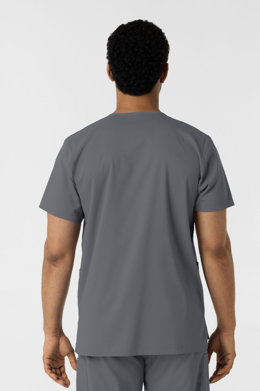 Casacca uomo 6051 scollo a V pewter