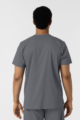 Casacca uomo 6051 scollo a V pewter