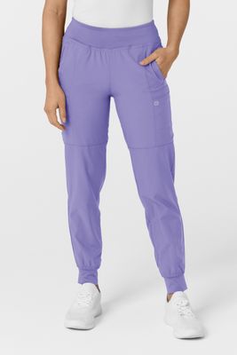 Pantalone donna 5555 cargo jogger iris