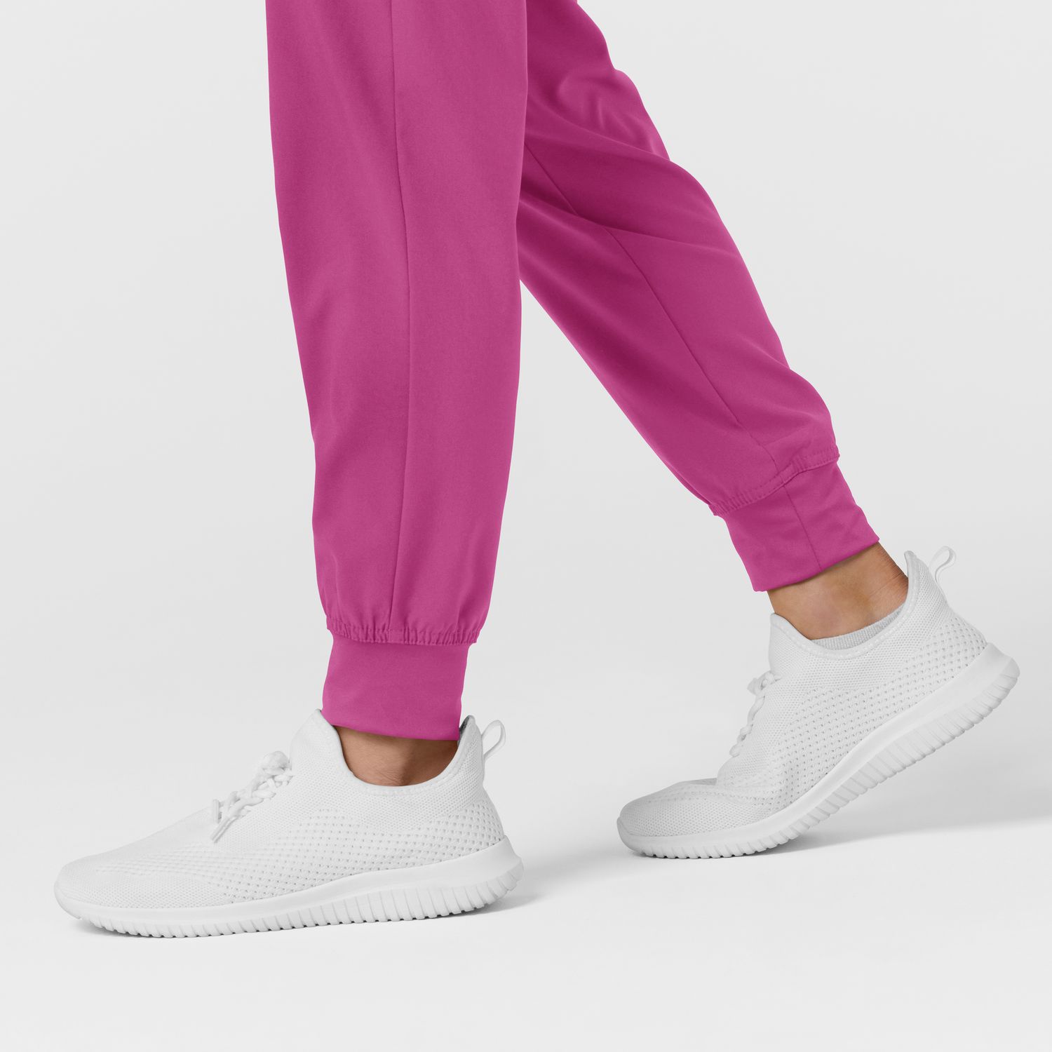 Pantalone donna 5555 cargo jogger raspberry