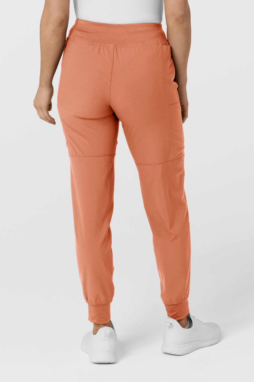 Pantalone donna 5555 cargo jogger terracotta