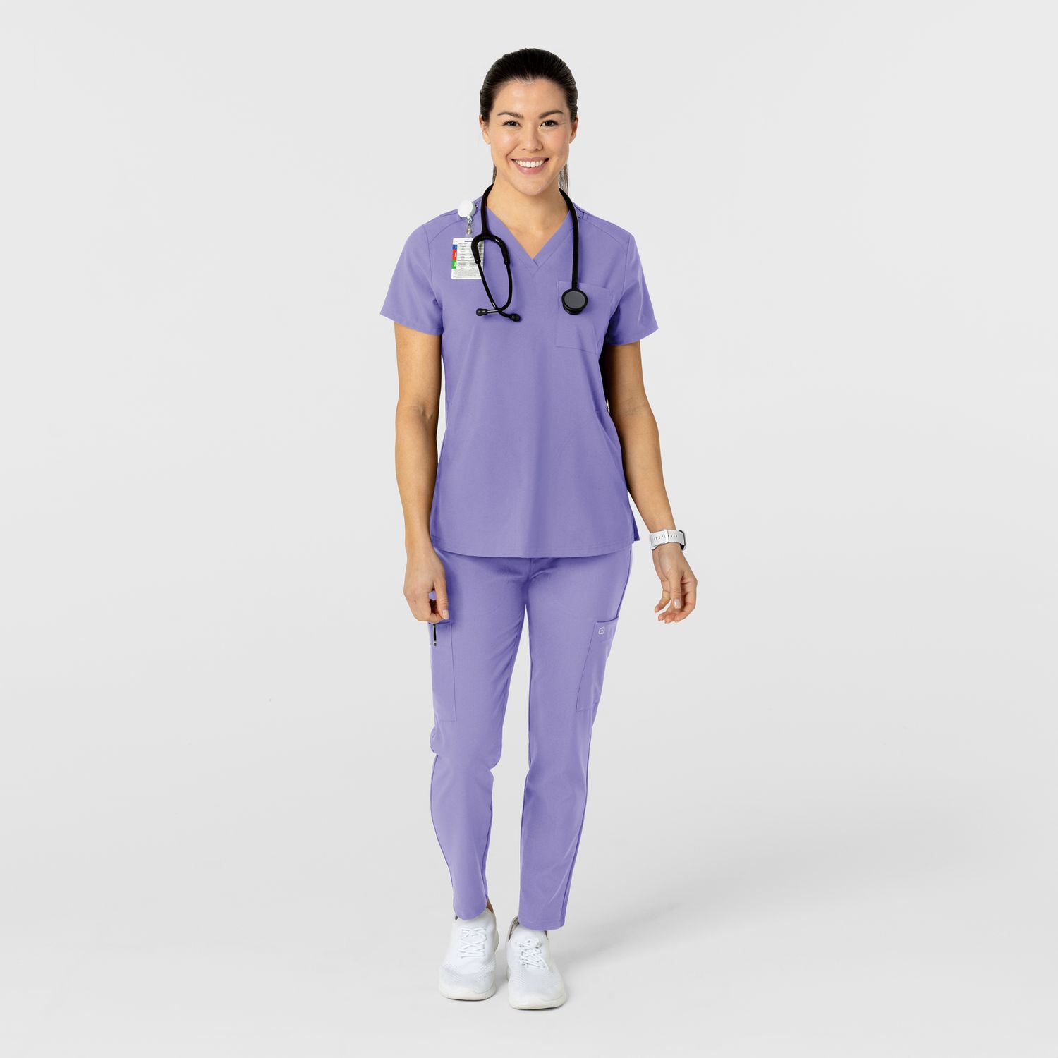 Pantalone donna 5045 sport 8 tasche iris