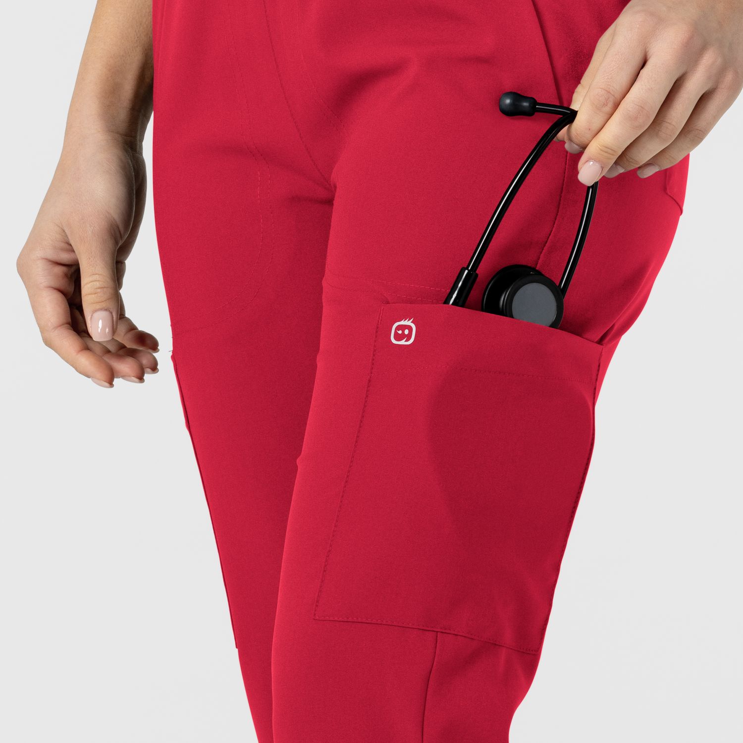 Pantalone donna 5045 sport 8 tasche red