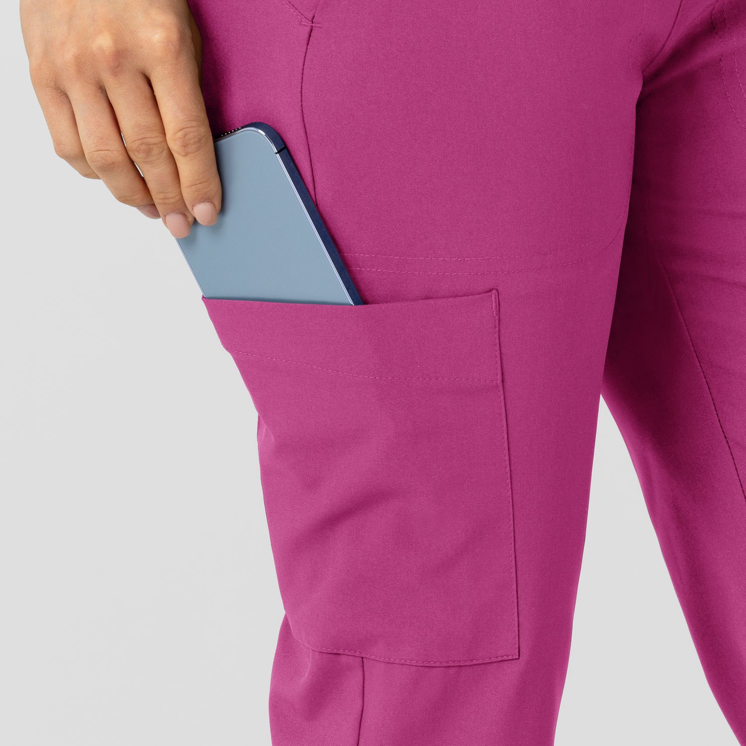 Pantalone donna 5045 sport 8 tasche raspberry