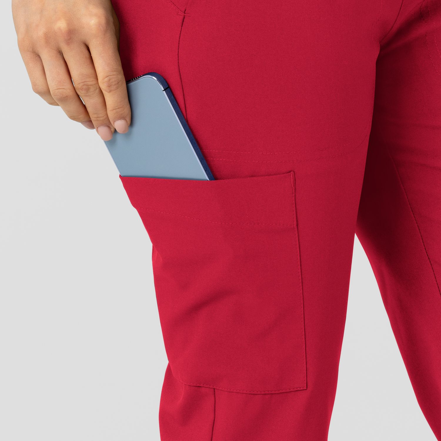 Pantalone donna 5045 sport 8 tasche red