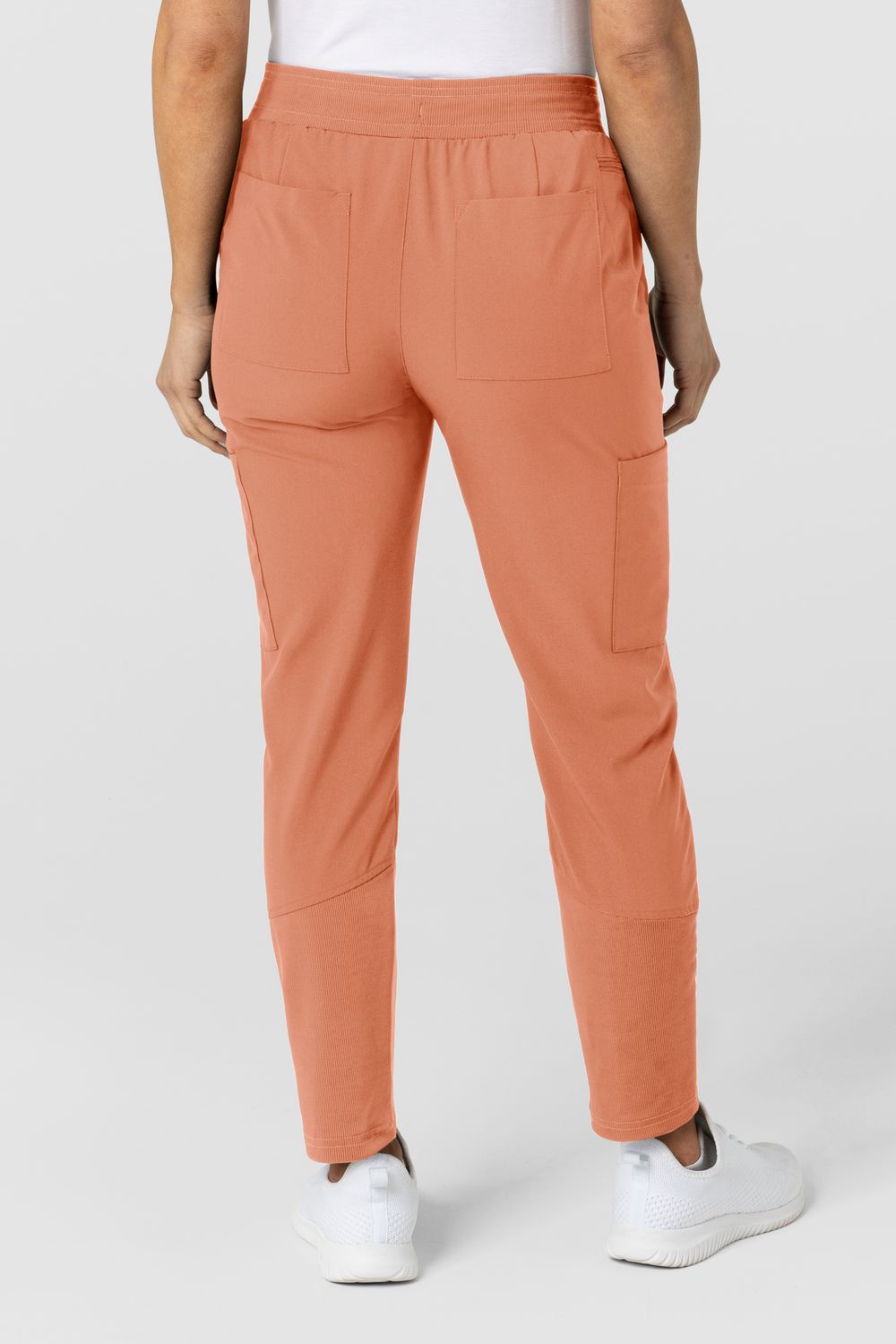 Pantalone donna 5045 sport 8 tasche terracotta