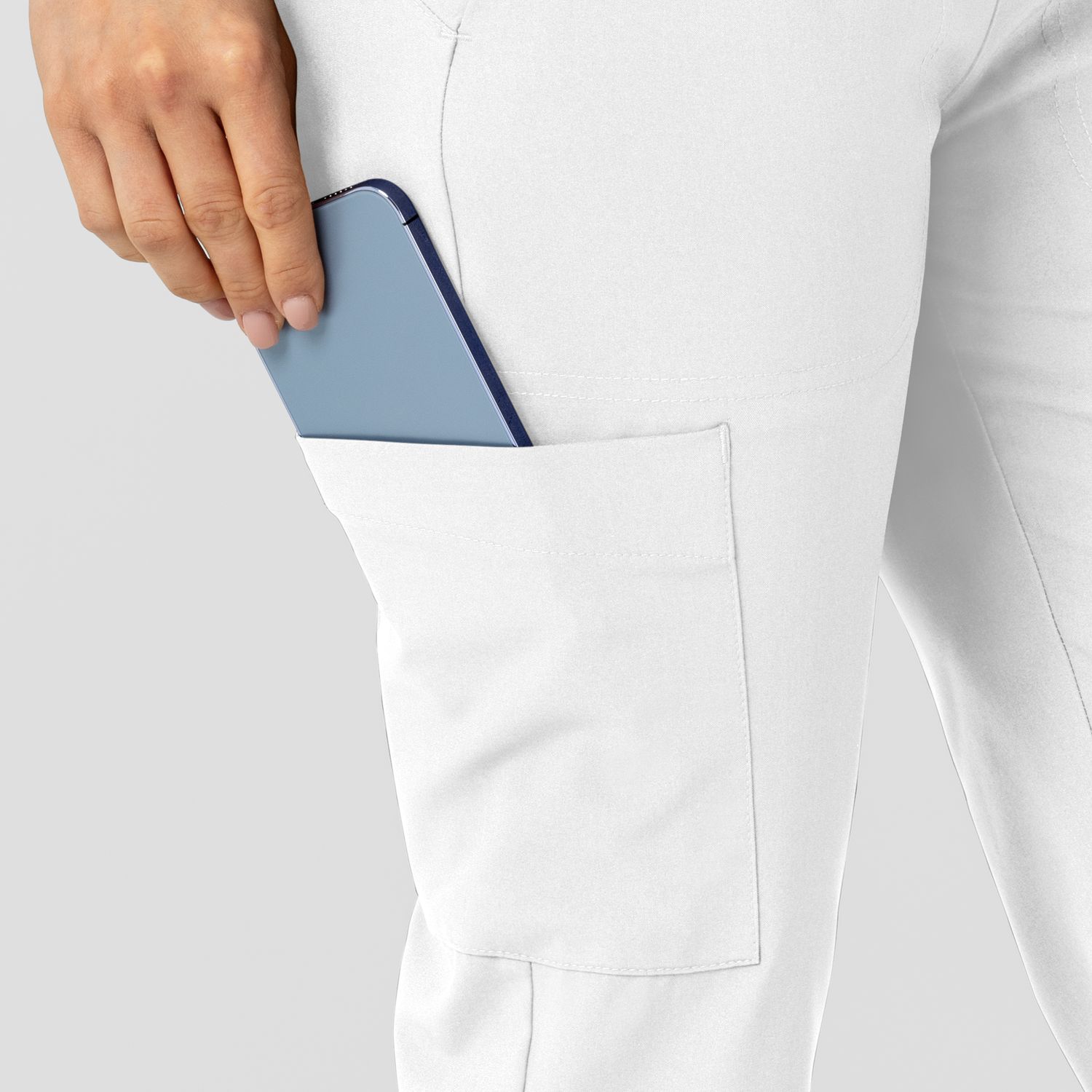 Pantalone donna 5045 sport 8 tasche white