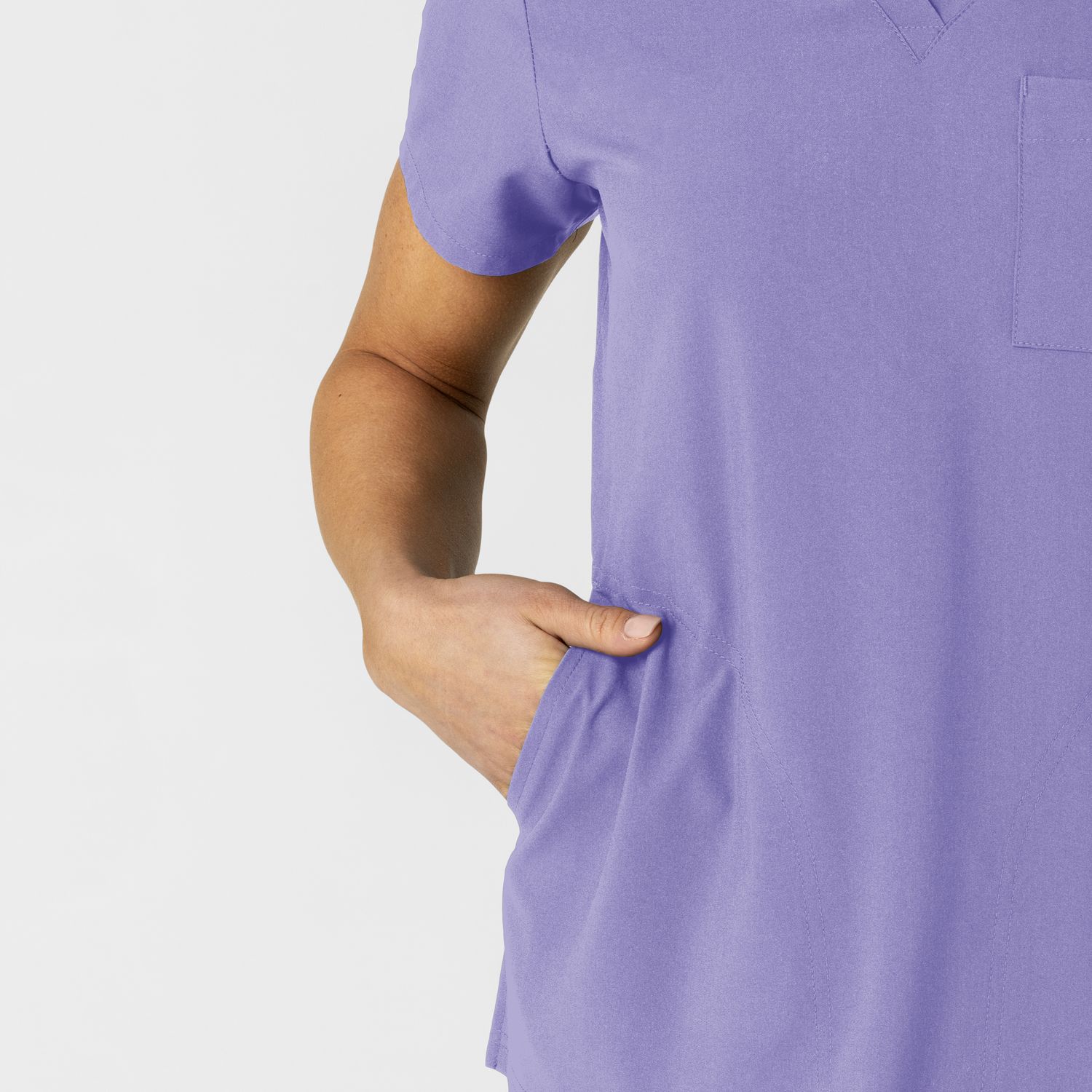 Casacca donna 6045 scollo a V iris