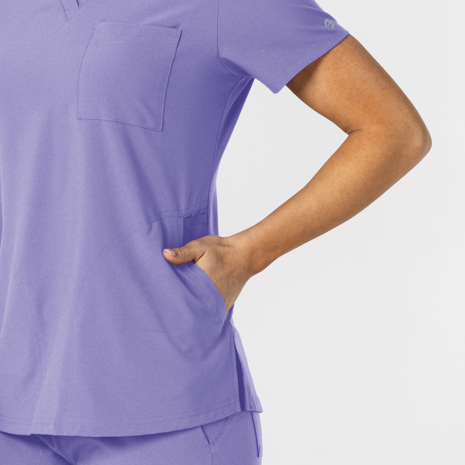 Casacca donna 6045 scollo a V iris