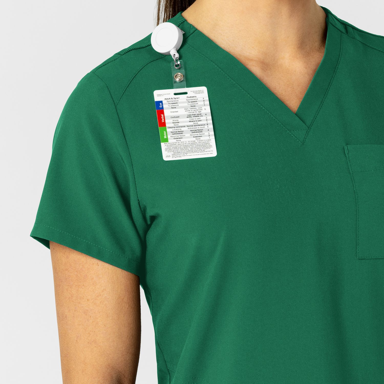 Casacca donna 6045 scollo a V hunter