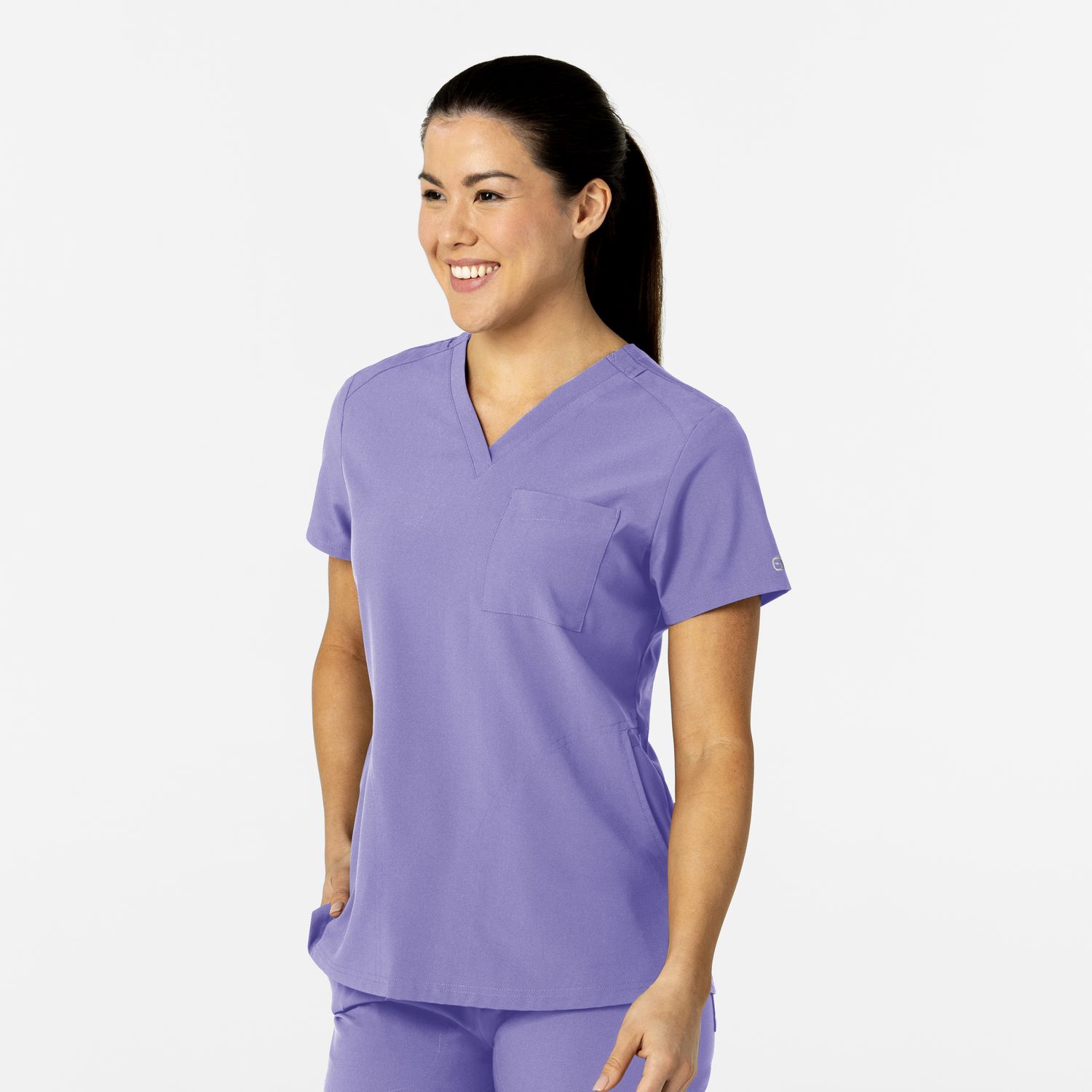 Casacca donna 6045 scollo a V iris