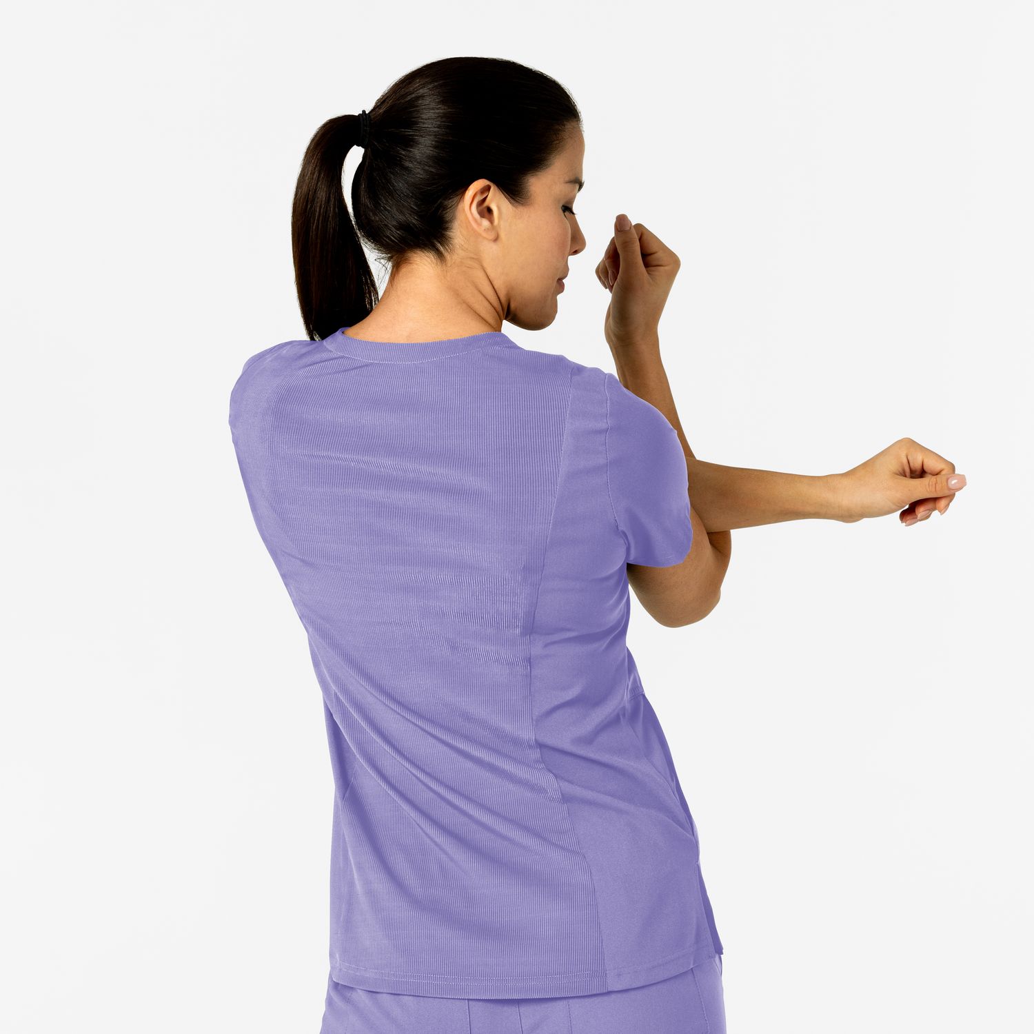 Casacca donna 6045 scollo a V iris