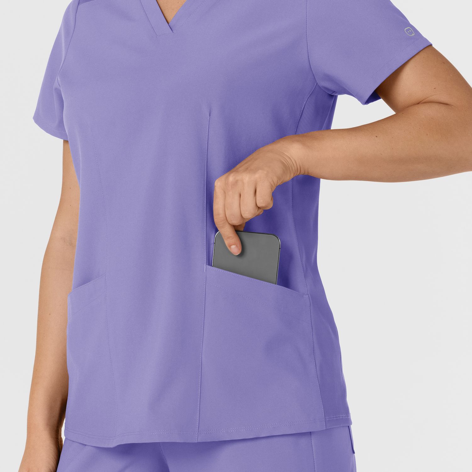 Casacca donna 6145 scollo a V iris
