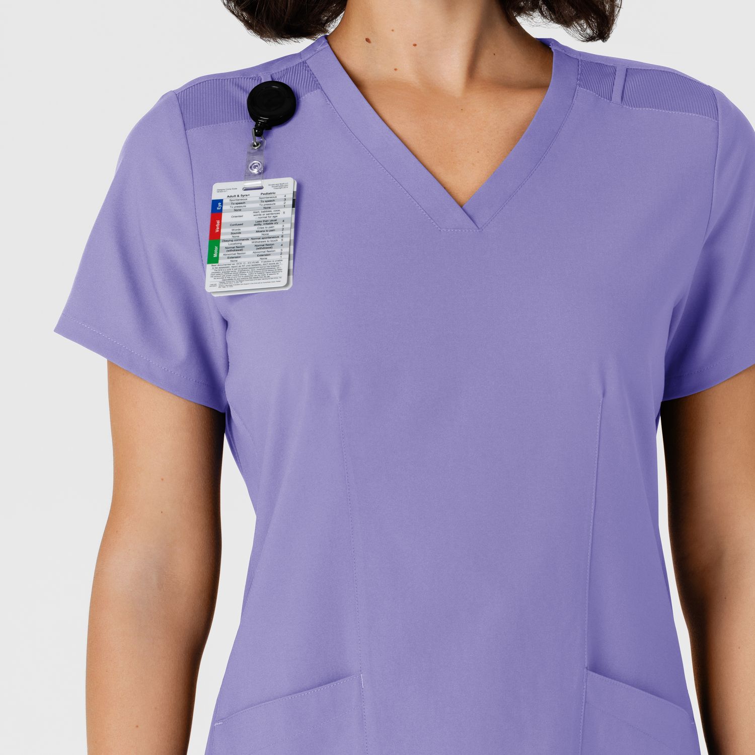Casacca donna 6145 scollo a V iris